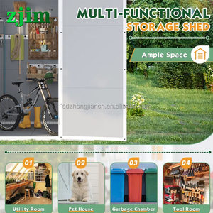 Ngoài trời lưu trữ đổ nhựa vườn công cụ nhà bên ngoài nhà kho nhựa sân sau nhựa công cụ đổ - Product Image 2