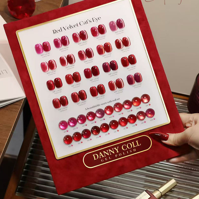 20 color cat eye gel