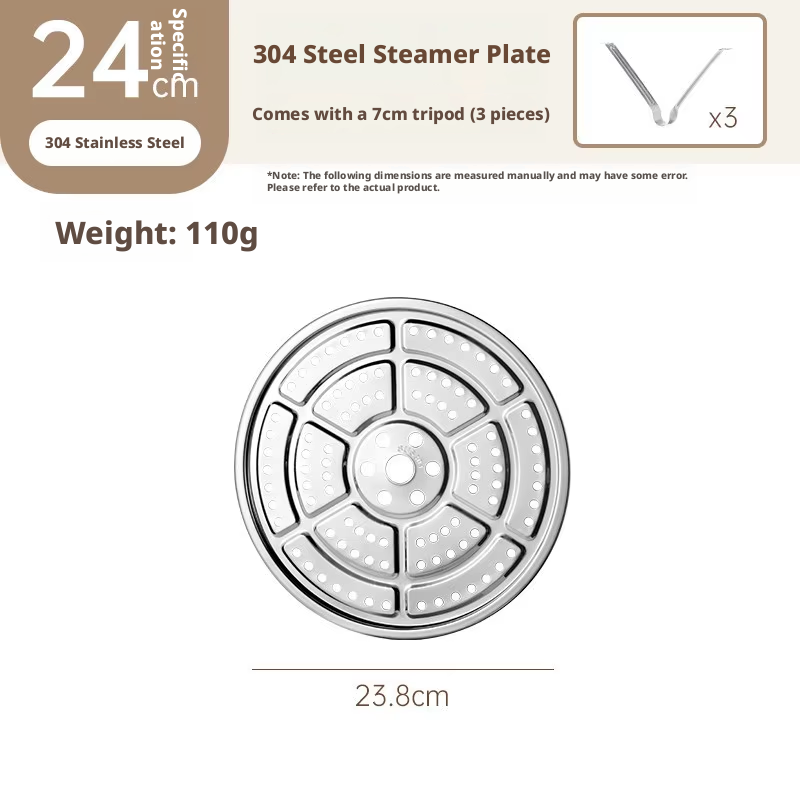 Trípode al vapor de 24 cm.