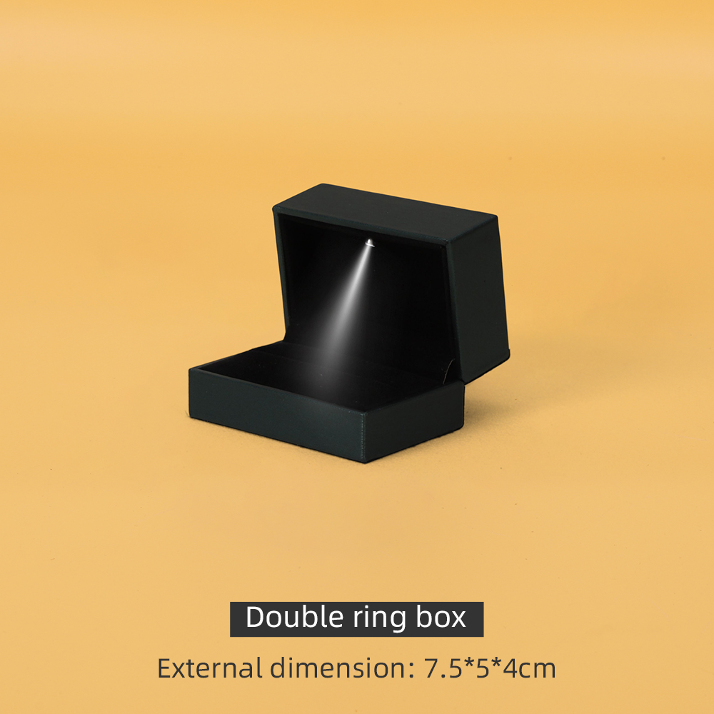 Boîte double anneau-7,5*5*4cm