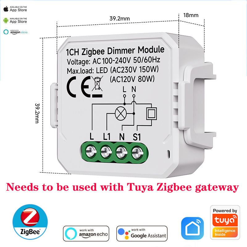 Cena Zigbee 1 gang
