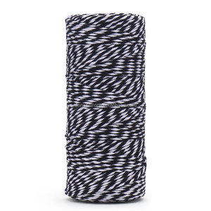 <strong>High</strong> <strong>Quality</strong> 1.5mm Soft and Durable Cotton Bakers Twines 100m Packaging Ropes Parcel <strong>String</strong> - Product Image 3