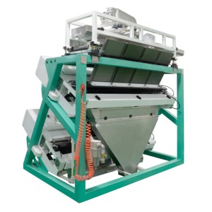 Clasificador de color de plástico completamente automático, mini clasificador de color de té, clasificador de color de grano