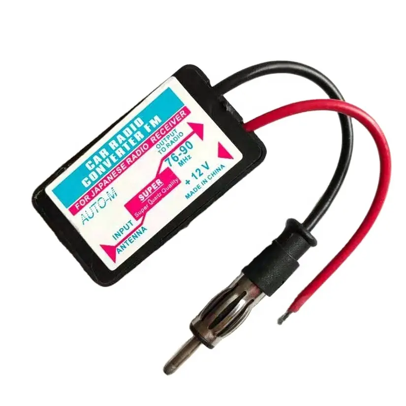 Convertidor de radio fm para coche, alta calidad, receptor de Radio