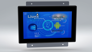 7 Inch Capacitive Touchscreen Industrial Monitor Open Frame <strong>Android</strong> Panel PC with 8GB Memory and Linux <strong>Operating</strong> <strong>System</strong>