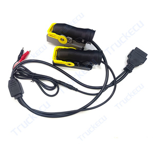 Para Mack ECU Cable de prueba de programación Ingeniería Arnés resistente Compatible con la herramienta de diagnóstico Vocom 88890030
