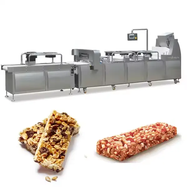 Commercial 200-350 kg/hour sesame candy cutting machine Automatic granola bar making machine for sale