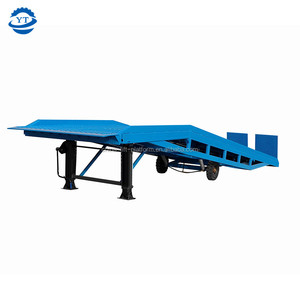 Máquina de nivelación de Muelle 6 T 10 T, plataforma de descarga de carga hidráulica fija con CE