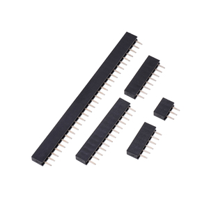 Female <strong>Header</strong> Pins 2.0 mm <strong>2Pin</strong> to 40 Pin Single Row and Double Rows Through Hole Vertical Connectors Factory Customized - Product Image 2