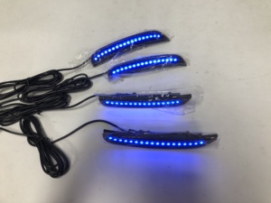 应用控制前后翼子板保险杠发光二极管灯5V/12V RGB彩色侧标反射器新条件充电器型号 - Product Image 5