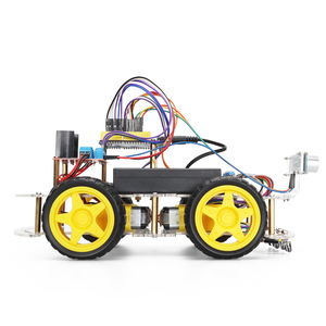 Tscin buny Vier-Wege-Tracking-Hindernis vermeidung BLE Car Robotic Starter Kit für Kinder für Arduino Programming Robotic Car - Product Image 4