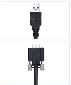 สาย USB 3.0 A ถึง B แผงถ่ายโอนข้อมูลความเร็วสูงติดล็อคเครื่องพิมพ์ USB 3.0 พร้อมสายสกรู - Product Image 2