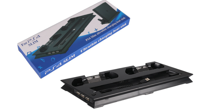Para PS4 Slim negro