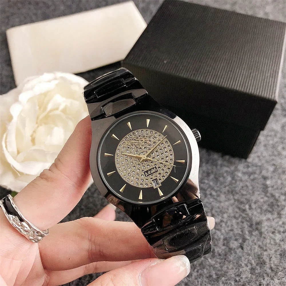 Strap Men's Wristwatches Waterproof Quartz Luminous Watches Mens Calendar Clock High-quality Stainless Steel Women Top Brand