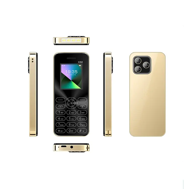 중국 휴대 전화, 저렴한 가격의 버튼 전화 2G GSM 쿼드 밴드 듀얼 심 컬러 디스플레이 1.8 인치 기능 전화