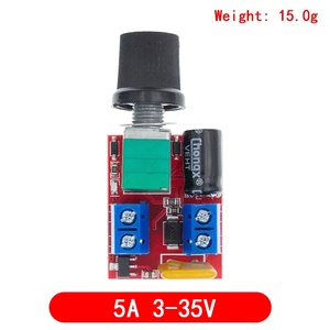 Mini 5A 90W <strong>PWM</strong> 12V <strong>DC</strong> <strong>Motor</strong> <strong>Speed</strong> <strong>Controller</strong> Module <strong>DC</strong>-<strong>DC</strong> 4.5V-35V Adjustable <strong>Speed</strong> Regulator Control Governor Switch 24V - Product Image 6