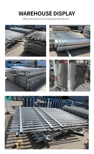 รั้วเหล็กท่อเคลือบกัลวาไนซ์ทันสมัยรั้วดีไซน์ฟิลิปปินส์ - Product Image 3