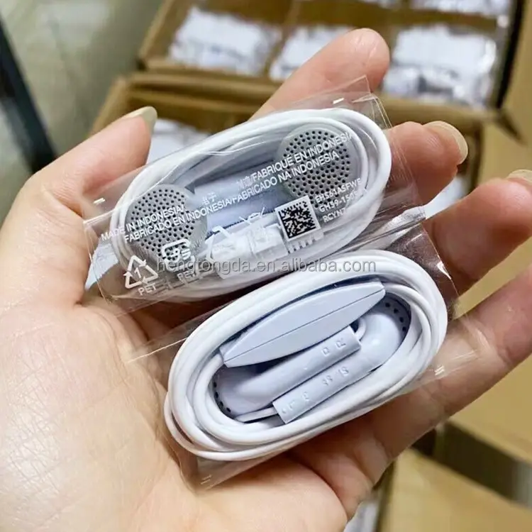 100% Chính Hãng Trong Tai Tai Tai Nghe Tai Nghe Tai Nghe Có Dây Với Microphone Đối Với Samsung S5830 Ehs 61 Ys OEM Tai Nghe Tai Nghe