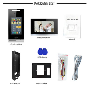 Sistema de intercomunicador con control remoto para múltiples apartamentos, sistema de intercomunicación con desbloqueo por aplicación para Android/IOS - Product Image 2