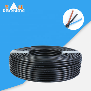 Çok iletken esnek kablo RVV 2 3 4 Core0.75 1 1.5 2.5 4 6 MM elektrik kablo tel güç kablosu - Product Image 1
