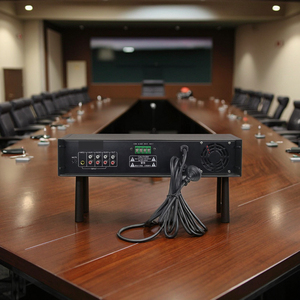 120W Multiroom <strong>Audio</strong> and USB MP3 Player System with 3 Signal <strong>Input</strong> <strong>Interfaces</strong> and 100V Amplifier Metal Shell for Public Places - Product Image 5
