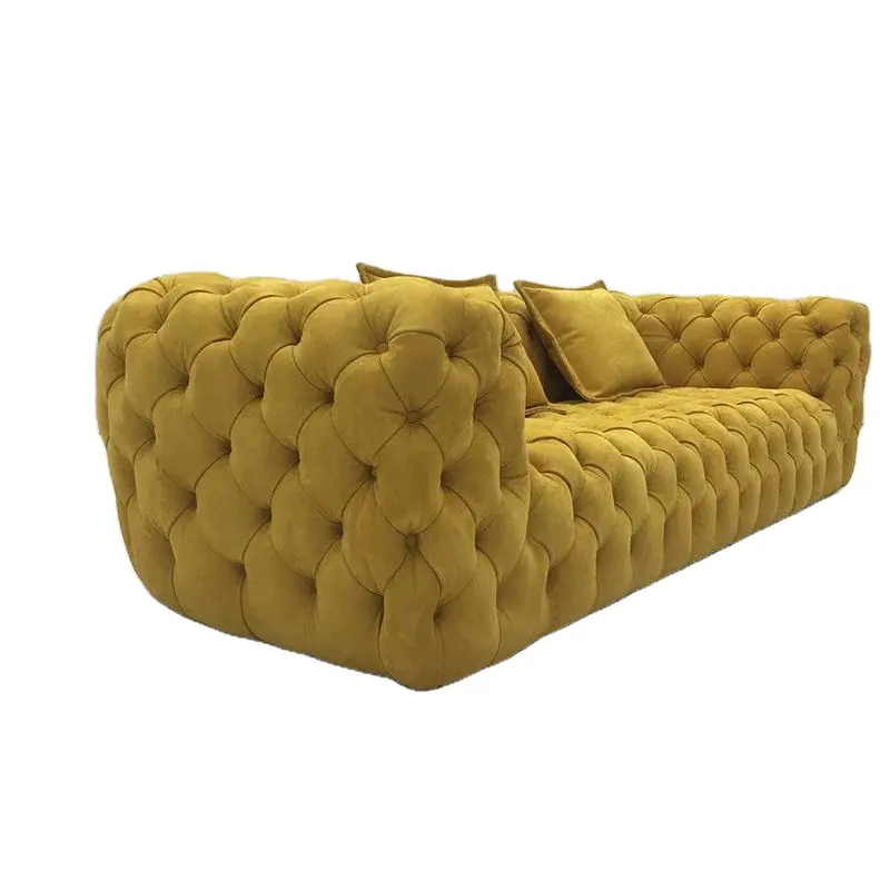 Nieuwe Italiaanse Luxe Stijl Moderne Sectionele Sofa Licht Luxe Eenvoudig Design Sofa Set Woonkamer Meubels
