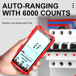 5.0'' Big Full Screen Displaying Auto-ranging 6000 Counts True RMS Digital Multimeter Multi Tester With NCV <strong>Detection</strong> <strong>Function</strong> - Product Image 4