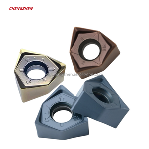 WNMU080608 KT8060 Fast Feed Carbide Inserts 10PCS CNC Lathe <strong>Cutter</strong> with <strong>PCD</strong> &amp; CBN Coating for Milling &amp; Turning Tool - Product Image 3