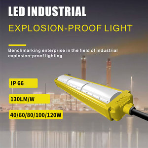 ไฟ LED อุตสาหกรรม120W กันระเบิดระเบิดแบบเส้นตรงพร้อมฟังก์ชั่นฉุกเฉิน - Product Image 2