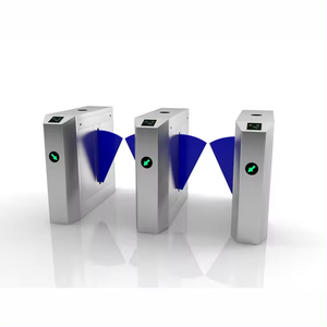 TP Fingerprint Access Control Flap Barrier Gebäude zähler Eingang Ausgang Drehkreuz für Ticket Management System - Product Image 6