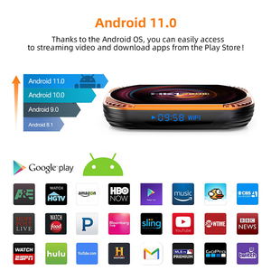 HK1 RBOX tv kutusu android 4K 2023 S905X4 işlemci 1000M çift wifi android 11 4K tv kutu seti-top box - Product Image 4