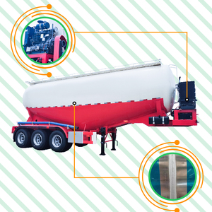 High Quality 3 4 Axle Bulk <strong>Cement</strong> Tanker Semi Trailer Customized <strong>30</strong> CBM 40 Cubic Meters <strong>Cement</strong> <strong>Bulker</strong> Trailer