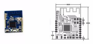 Modulo DL-LN33 2.4G modulo di rete wireless UART porta seriale ricetrasmettitore CC2530 AD hoc zigbee smart home TTL modulo di debug TTL - Product Image 3