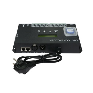 H807SA DMX512 LED-Controller 8-Kanal Artnet DMX zu SPI RGB IC Pixel Programmier barer LED-Controller mit SD-Karte