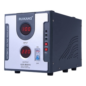 Regulador de voltaje estabilizador SVC AVR 500VA 0 5KVA, potencia 100, salida multifuncional RUIKANG, entrada de origen, regulador de voltaje