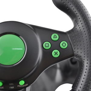 Hicyber qeome สำหรับ PC/ X 360/ PS-3/ PS2/พวงมาลัยรถเล่นเกม - Product Image 5