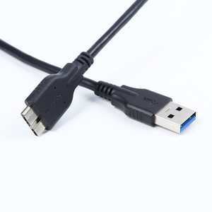 Toptan 1.5 metre yüksek hızlı USB 3.0 a mikro USB 3.0 B veri kablosu 3A hızlı şarj sabit disk güç kablosu yazıcılar için - Product Image 4