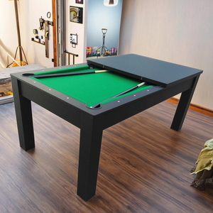 Cổ Điển Trắng 7ft 2-Trong-1 Nhà Gấp Hồ Bơi Billiard Snooker Bảng Xách Tay Với Bóng Trở Lại Cho Bán - Product Image 3