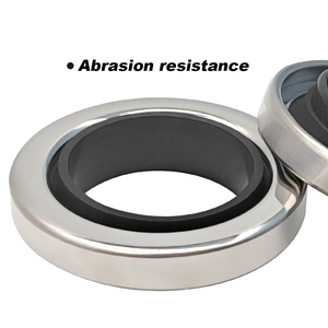 Loại một con dấu dầu bằng thép không gỉ cao su bao phủ môi duy nhất con dấu trục xuyên tâm tiêu chuẩn loại một con dấu trục xuyên tâm - Product Image 5