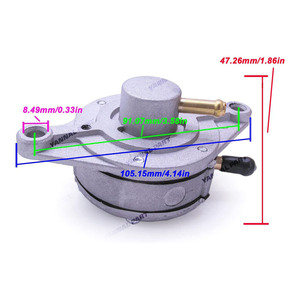 Izumi Bơm nhiên liệu Ổ cắm kép Vòng DF52-176 cho <span class=keywords><strong>mikuni</strong></span> <span class=keywords><strong>dual</strong></span>-<span class=keywords><strong>carb</strong></span> hệ thống Outlaw Kart 35L/hr tốc độ dòng chảy xe trượt tuyết - Product Image 2