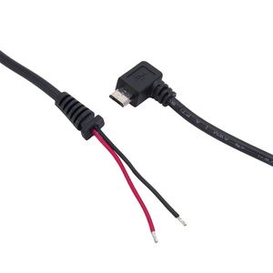 สายไมโคร USB พร้อมปลั๊ก DC แบบถอดได้ EU 1ช่องสำหรับสายไฟและสายไฟต่อสายไฟ DC - Product Image 1