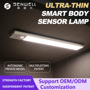 Tira de luces LED recargable personalizada al por mayor con sensor de movimiento magnético sin cables voltaje de entrada de 5V para armario para uso en habitación - Product Image 3