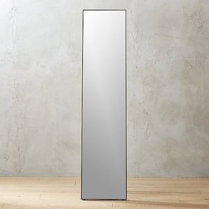 定制大当代独特艺术装饰160 * 40厘米金属银站立镜健身房卧室沙龙miroir spiegel