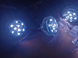 Carnival waterproof IP68 24V amusement led light RGB con lampada LED programmabile da 30MM - Product Image 4
