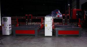 Enrutador CNC Cabezales múltiples Husillo doble 1325 2025 2030 Máquina de tallado de ataúd con controlador DSP - Product Image 5