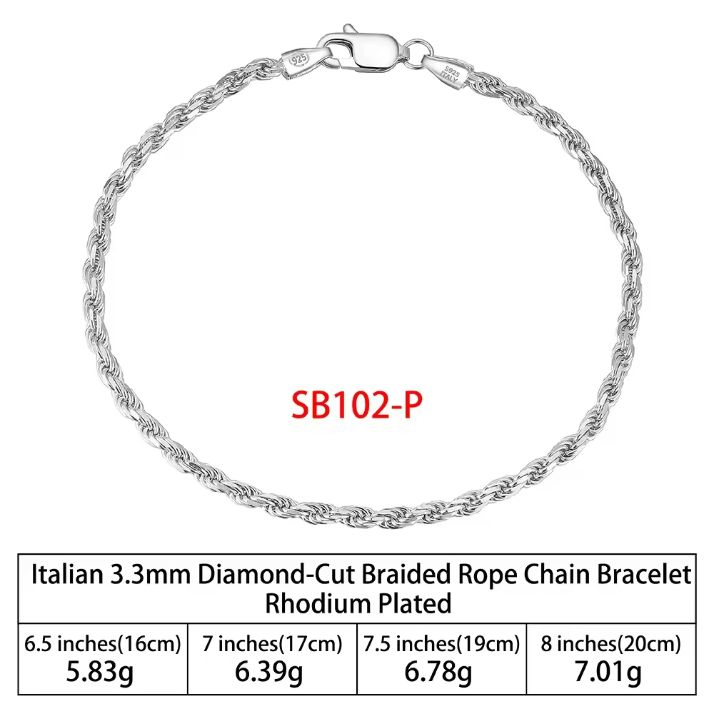 rhodium plated SB102-P