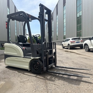Carretilla elevadora eléctrica de 2 toneladas totalmente automática a pequeña escala, camión de descarga hidráulica con carga de cuatro ruedas para operaciones a pequeña escala - Product Image 6