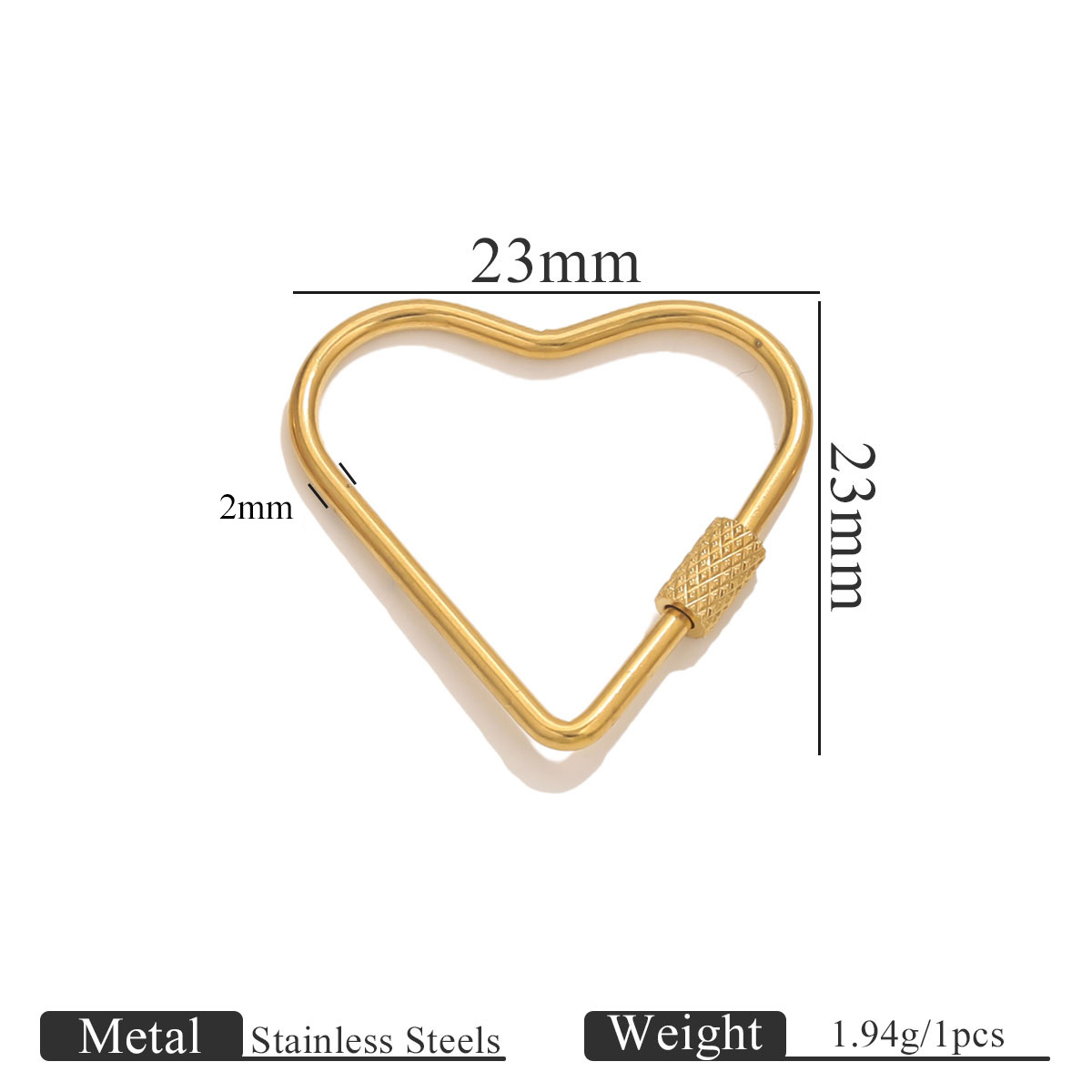 Tornillo tensor de amor 23*23