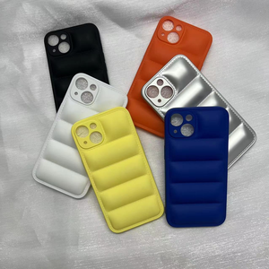 Özelleştirilmiş baskı desenler Logo yumuşak TPU aşağı ceket moda cep telefonu kılıfı Iphone 12 13 14 15 16 Pro Max Xs Xr kapak - Product Image 6