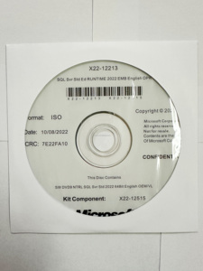SQL Server 2022/2019 standart Std ömür boyu çevrimiçi aktivasyon SQL Server 2019/20222 ENT kurumsal DVD tam paket - Product Image 6